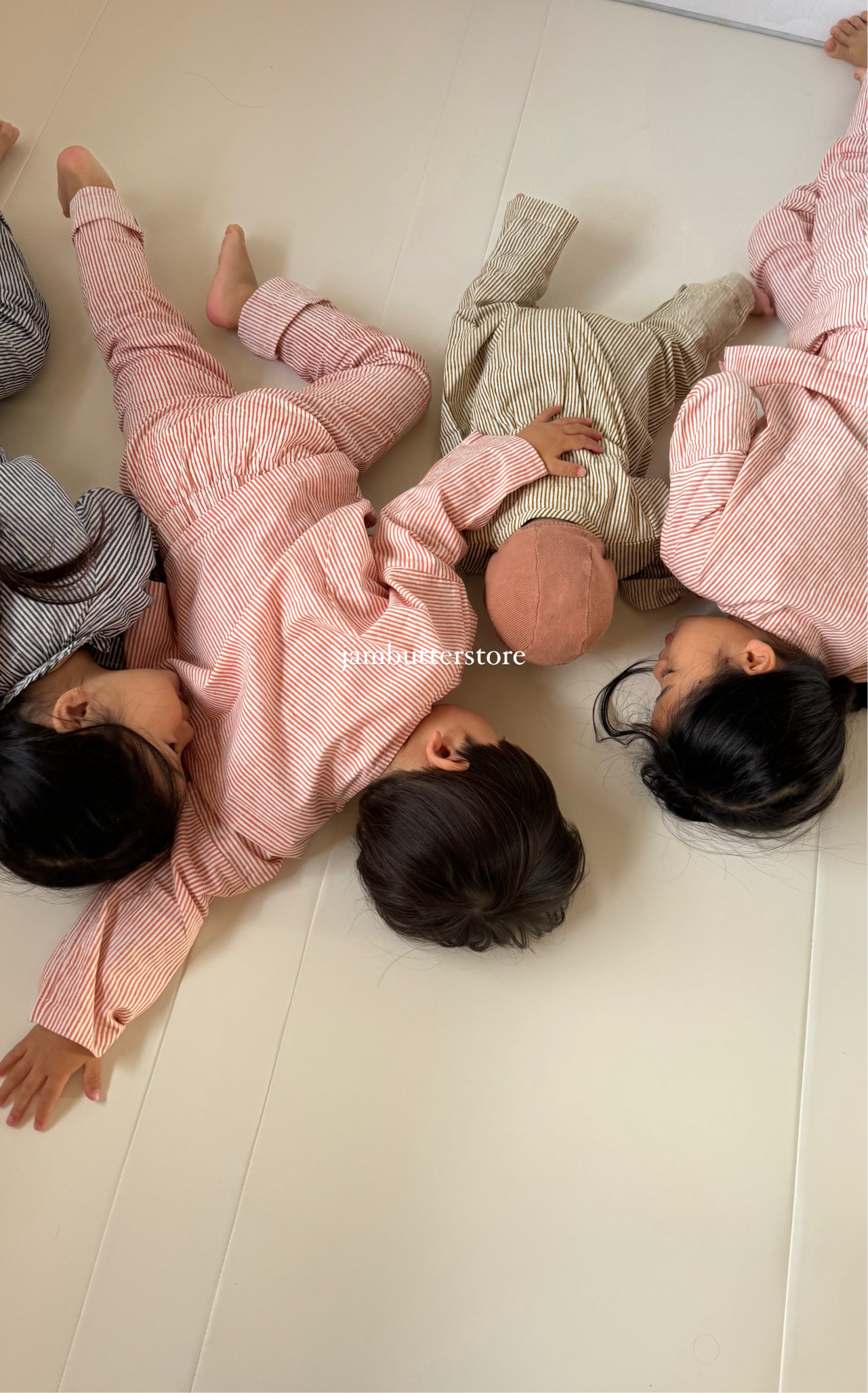 Moon Pyjama Bebé suit ♡ - Stripped Natural