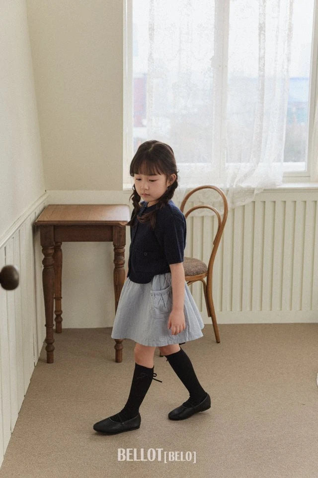 PRE ORDER~ Pocket Skirt - Blue