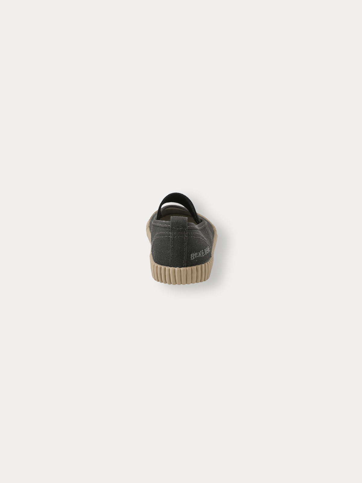 Twotone Plimsole - Charcoal
