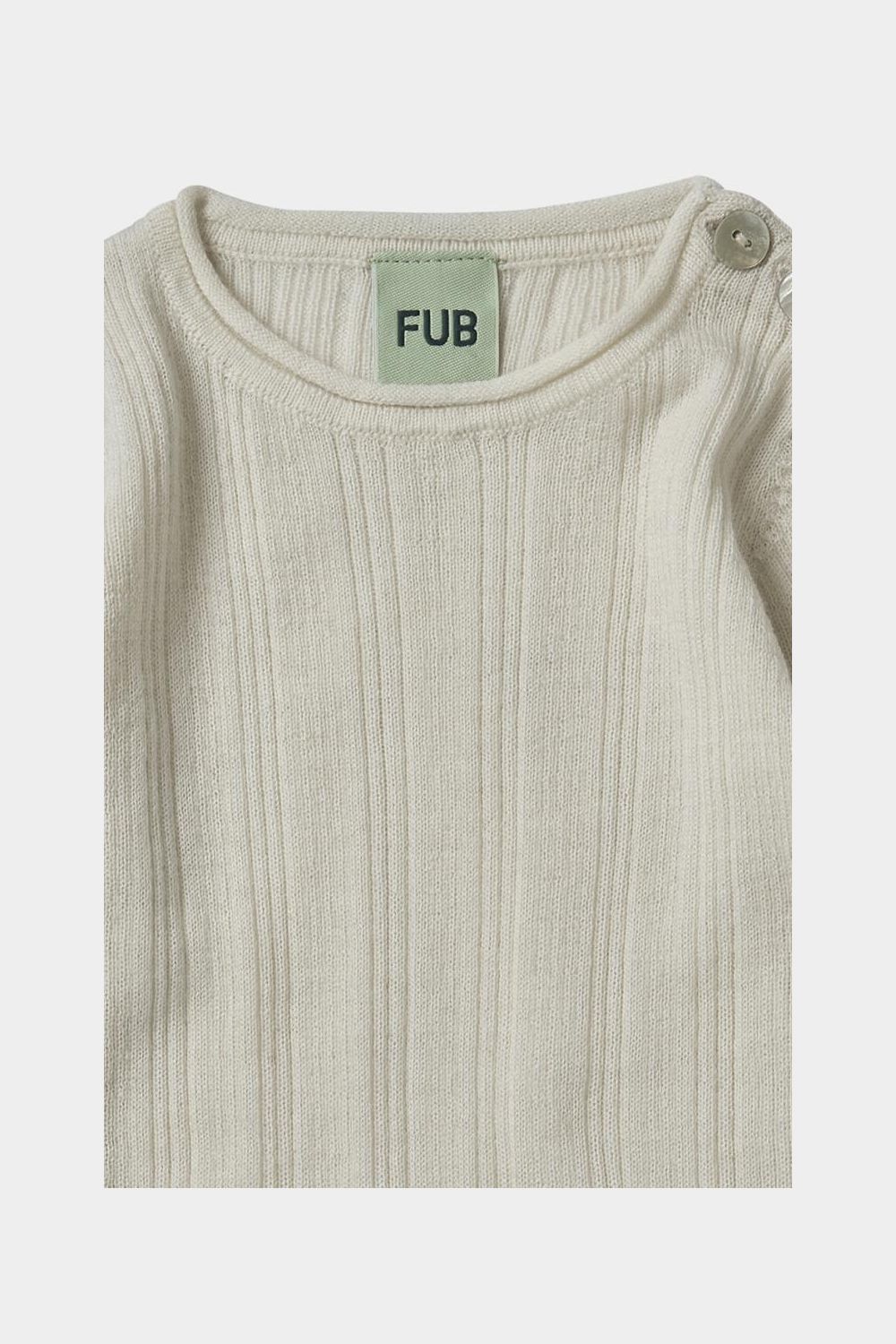 Baby Rib Body - Ecru
