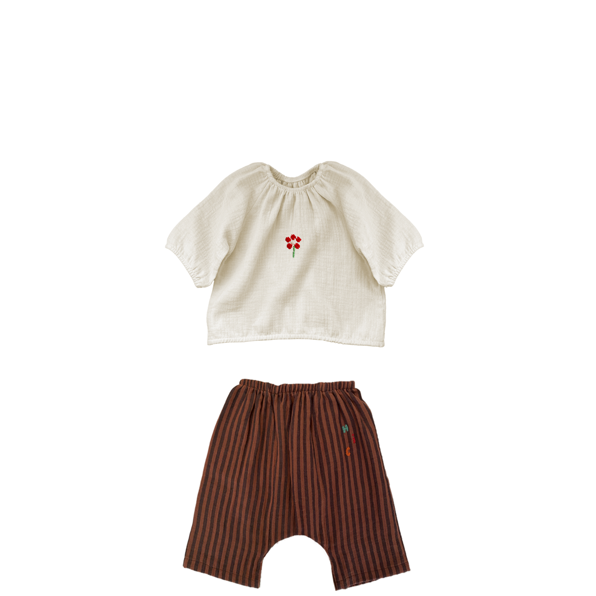 Flower Top Ecru