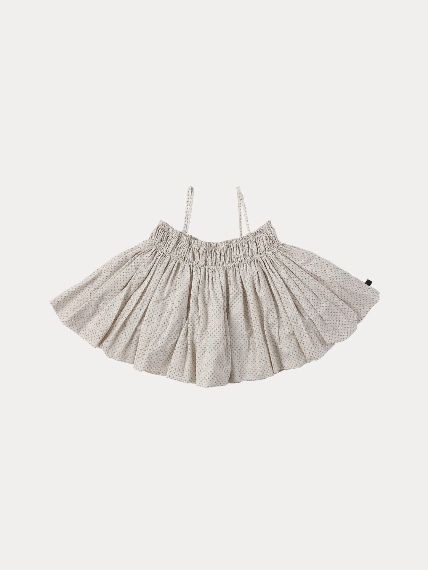 Triple Dot Bustier Blouse - Ecru