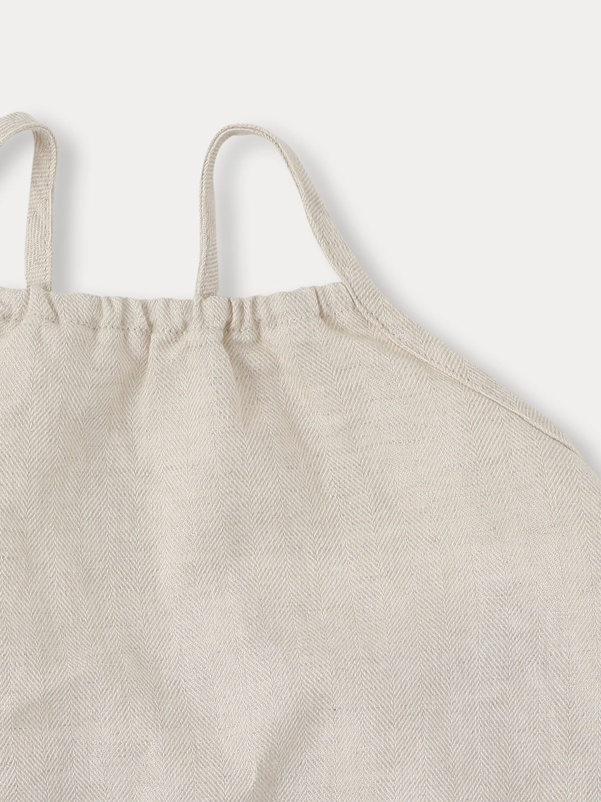 Breeze Linen Romper - Natural
