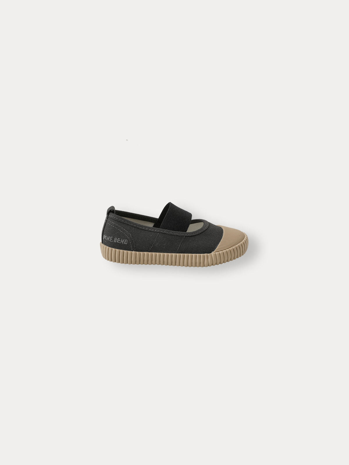 Twotone Plimsole - Charcoal