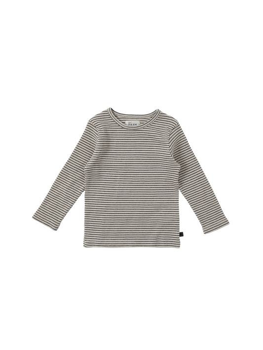 Bene Stripe Twinset - Charcoal