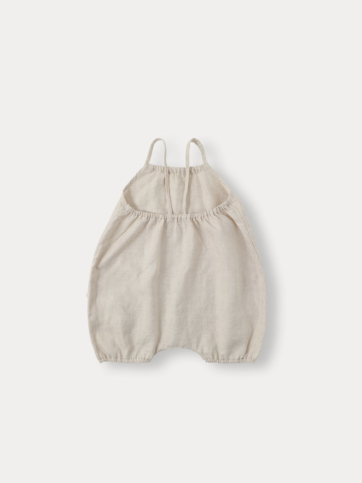Breeze Linen Romper - Natural