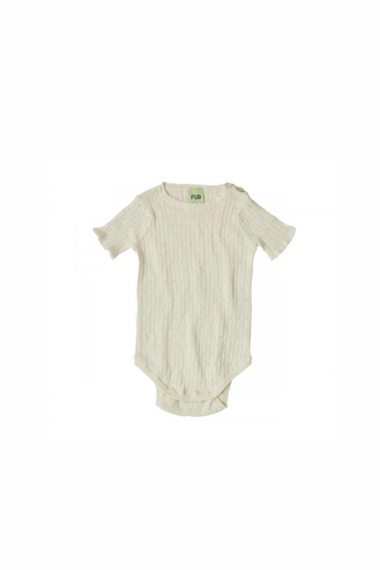 Baby Pointelle Body - Ecru