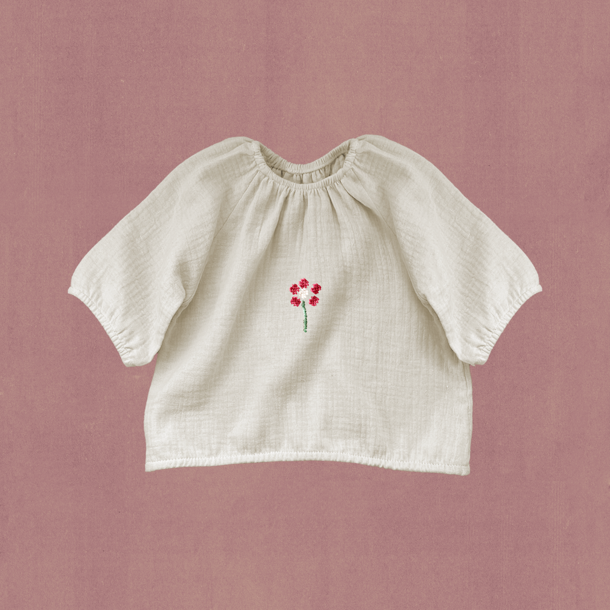Flower Top Ecru