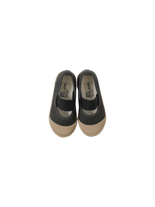 Twotone Plimsole - Charcoal
