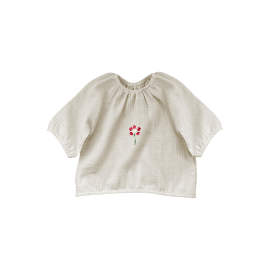 Flower Top Ecru